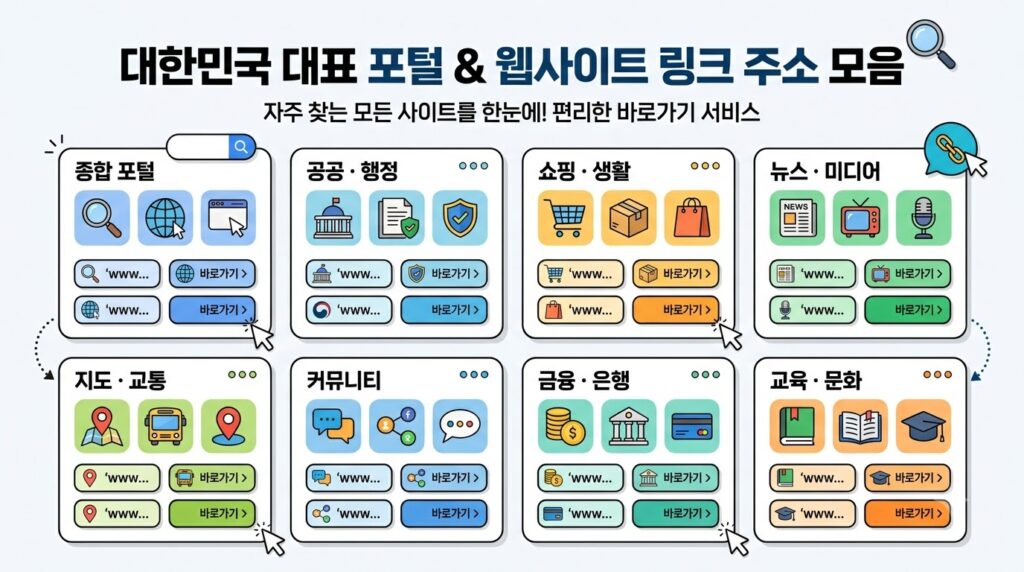 주소모음 분류 기준과 유형 비교